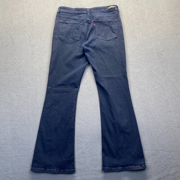 Levis Boot Cut SkinnyJ eans Women's Size 12M Stretch Mid Rise Denim - Picture 2 of 10